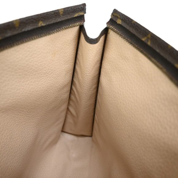 LOUIS VUITTON Poche Toilette 26 Clutch Pouch Bag Monogram Leather - Picture 2 of 14